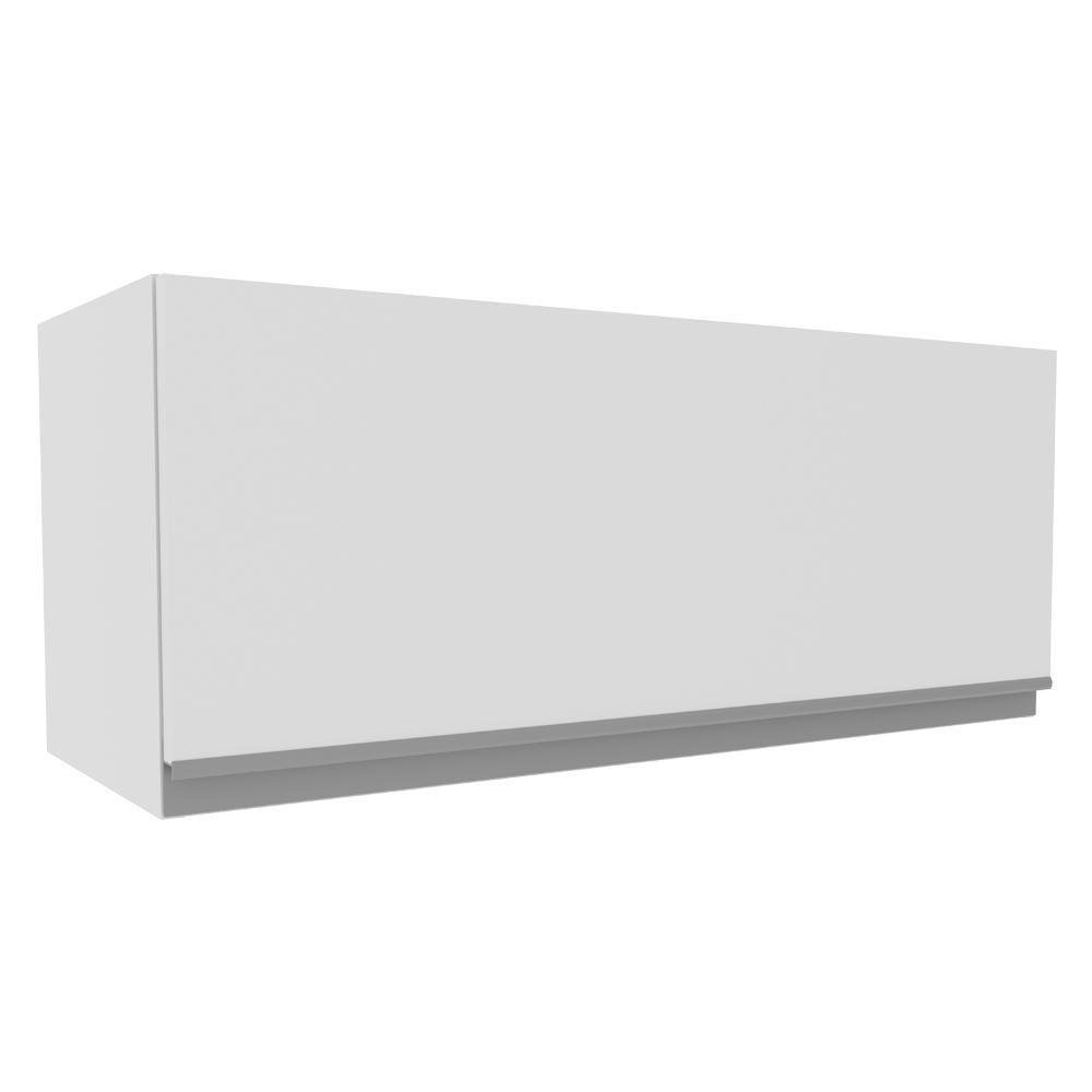 imagem de Armário Aéreo 80x33x31cm Glamy Branco Madesa G2580409GL